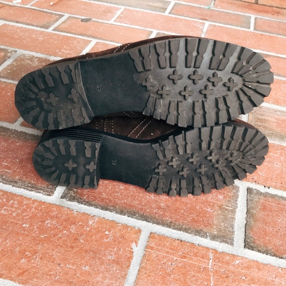 Chelsea Brown Winter Wool Suede Boots - Picture 7 of 12